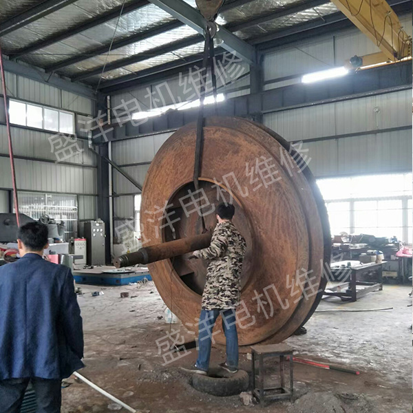 连云港风机维修现场