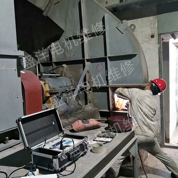 连云港风机维修现场