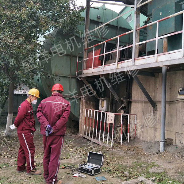 连云港风机维修现场